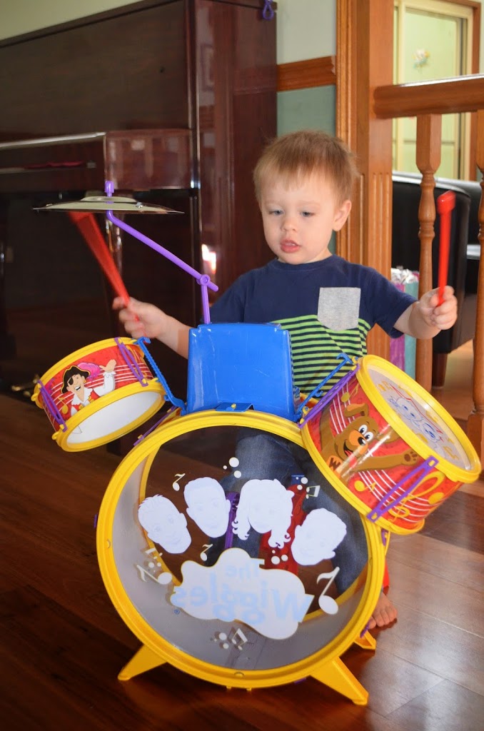 3rd Birthday Drum Kit for Triplet